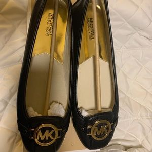 New Michael Kors Moccasin Black Flat